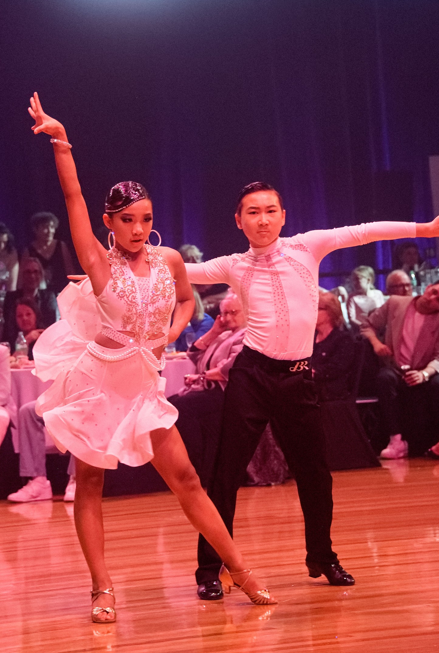 Professional Ballroom Hairstyle & Makeup Service