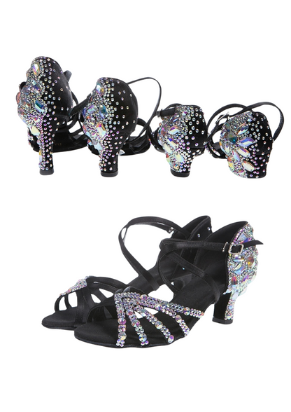BonjourRoyale hand picked diamond shoes(Latin/Salsa)