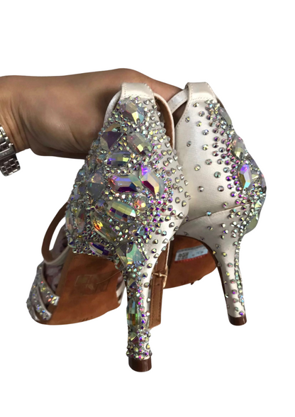 BonjourRoyale hand picked diamond shoes(Latin/Salsa)