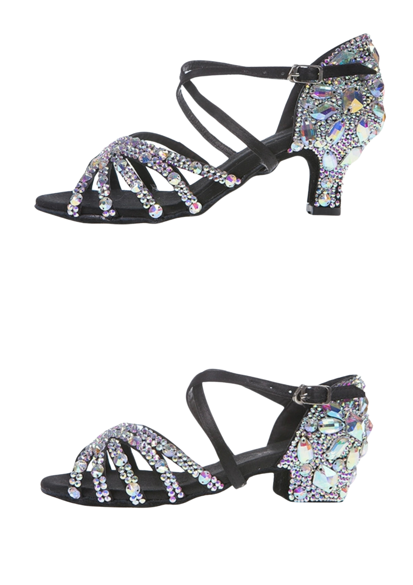 BonjourRoyale hand picked diamond shoes(Latin/Salsa)