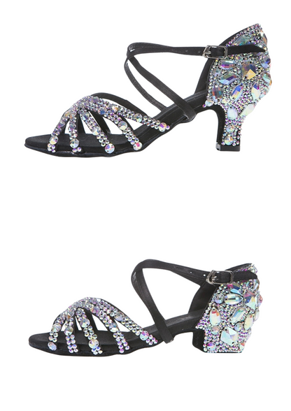 BonjourRoyale hand picked diamond shoes(Latin/Salsa)