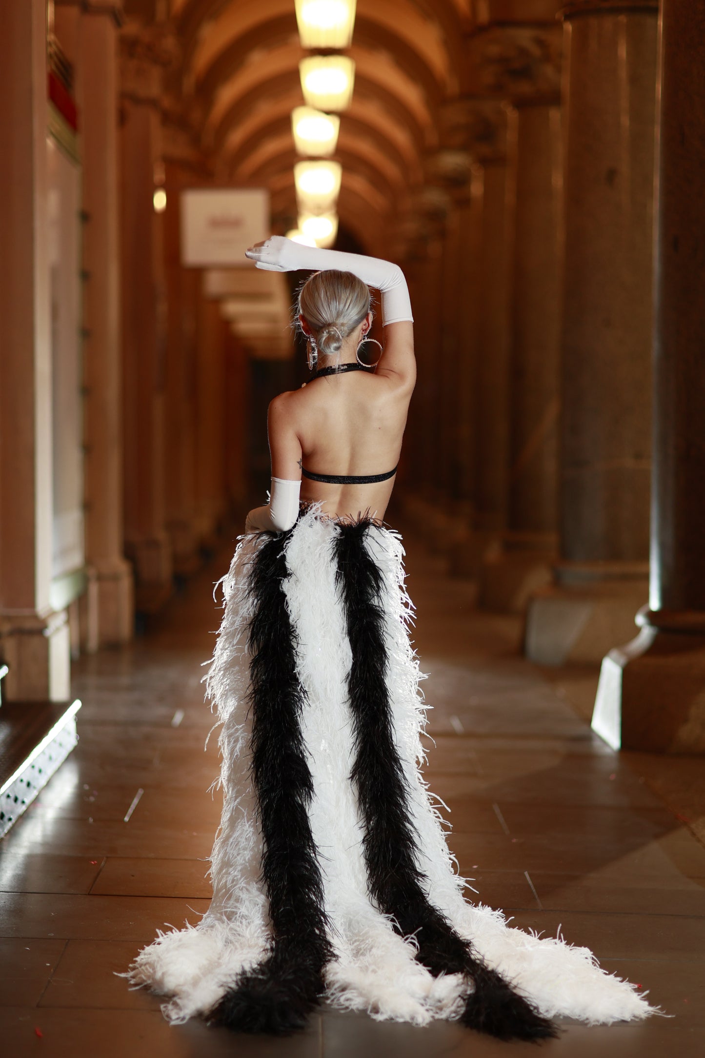 Gilded Noir Black Jumpsuit (Autumn/Winter Fashion Show 2024)