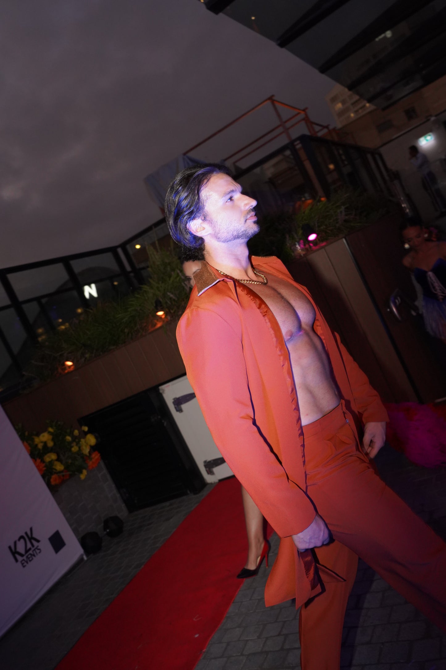 Moulin Rouge Collection Men's flamenco Royal Set(Autumn/Winter Fashion Show 2024)