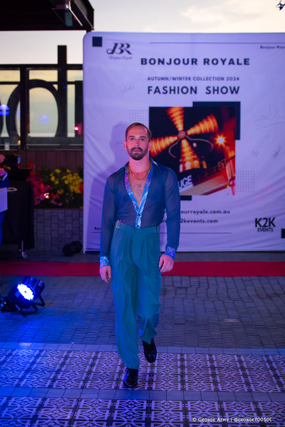 Autumn/Winter Fashion Show Men's Latin Stage Couture