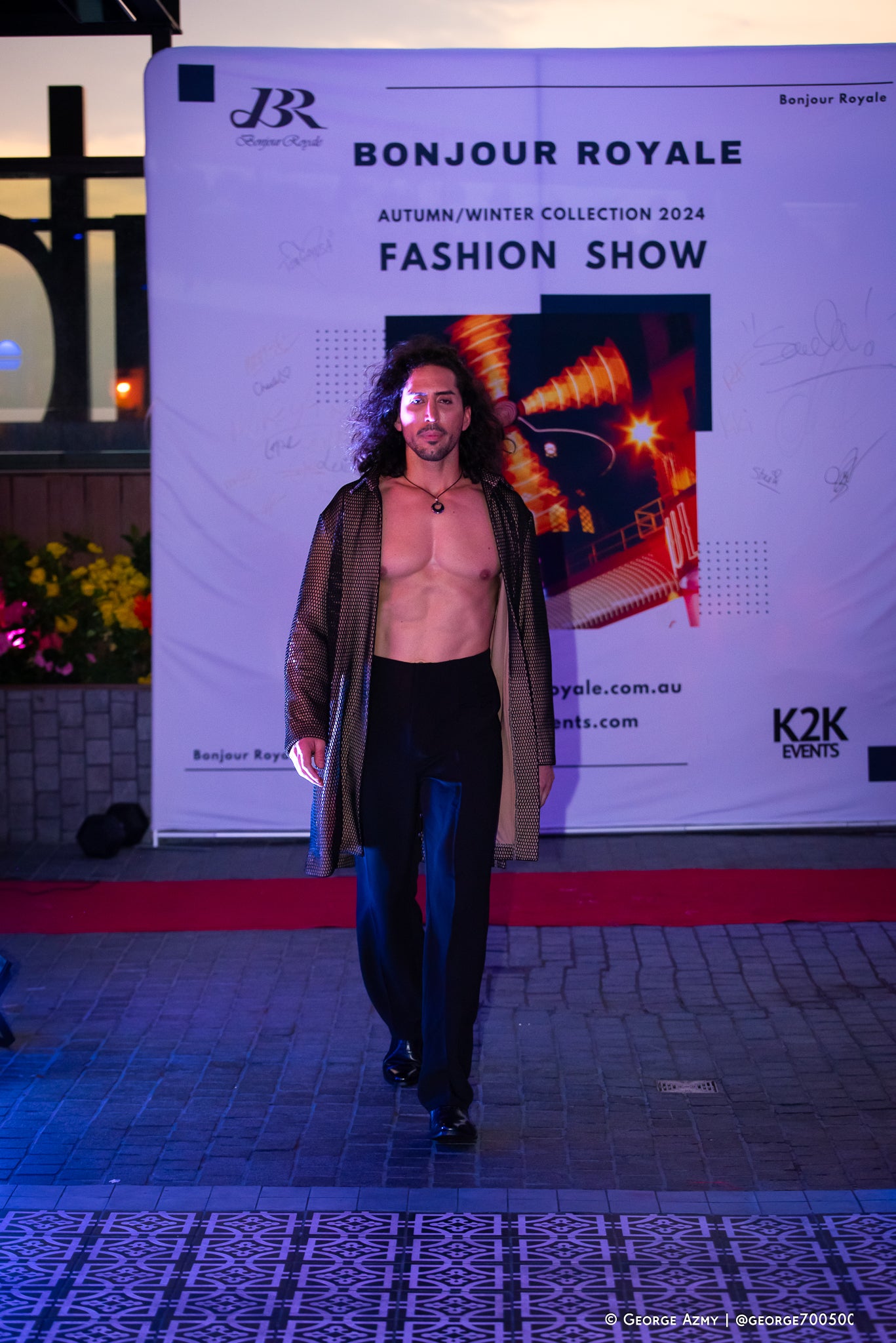 Moulin Rouge Special Design-Men's Flamenco Grid Set(Autumn/Winter Fashion Show 2024)