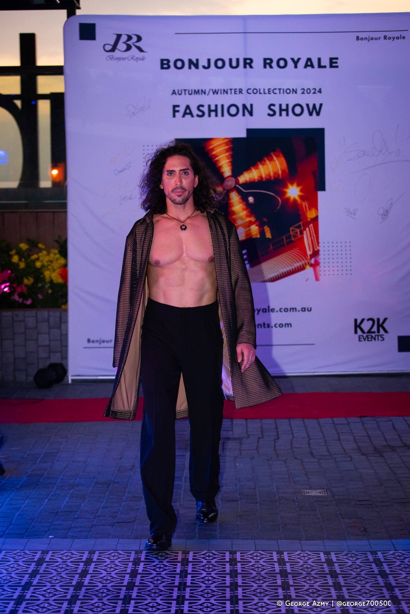 Moulin Rouge Special Design-Men's Flamenco Grid Set(Autumn/Winter Fashion Show 2024)