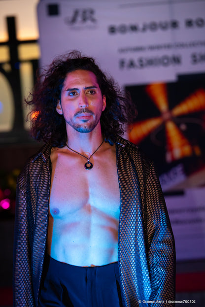 Moulin Rouge Special Design-Men's Flamenco Grid Set(Autumn/Winter Fashion Show 2024)