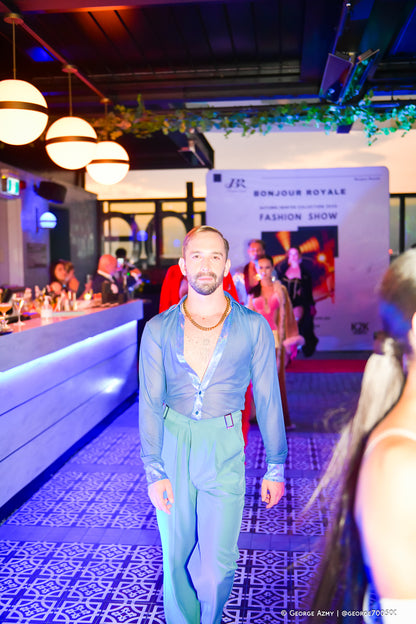 Autumn/Winter Fashion Show Men's Latin Stage Couture