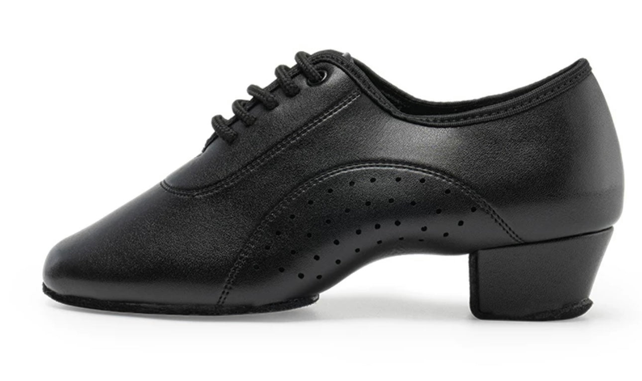 ITENDANCE Boy's Leather Latin Dance Shoes