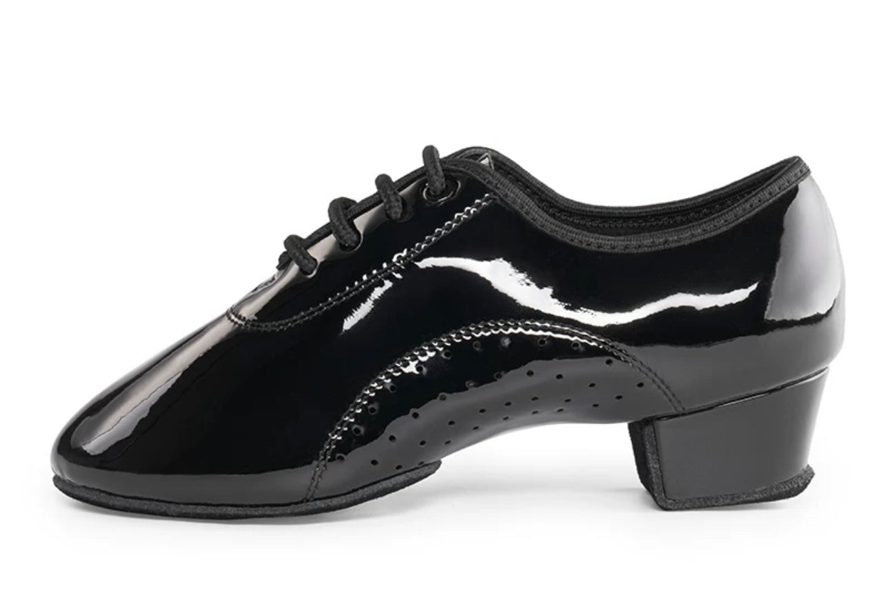 ITENDANCE Boy's Leather Latin Dance Shoes