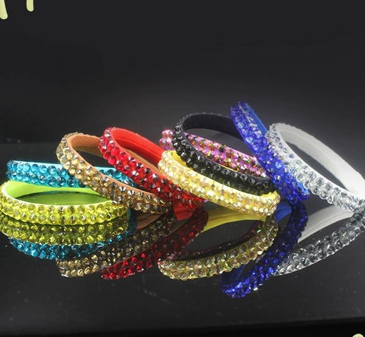 Adult Latin Dance Bracelet with/without Sparkling Large Rhinestone