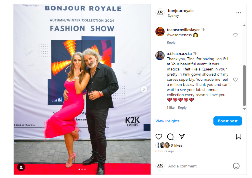 Swan Pink Silhouette