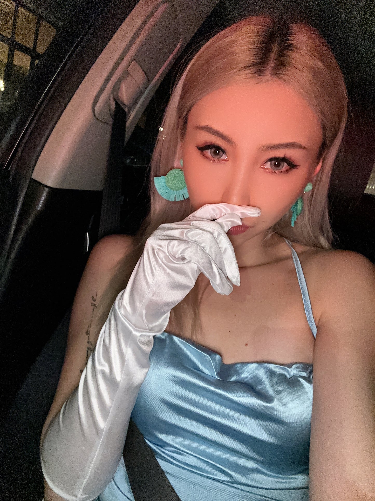 Paradise Retreat Fan-shaped Earrings