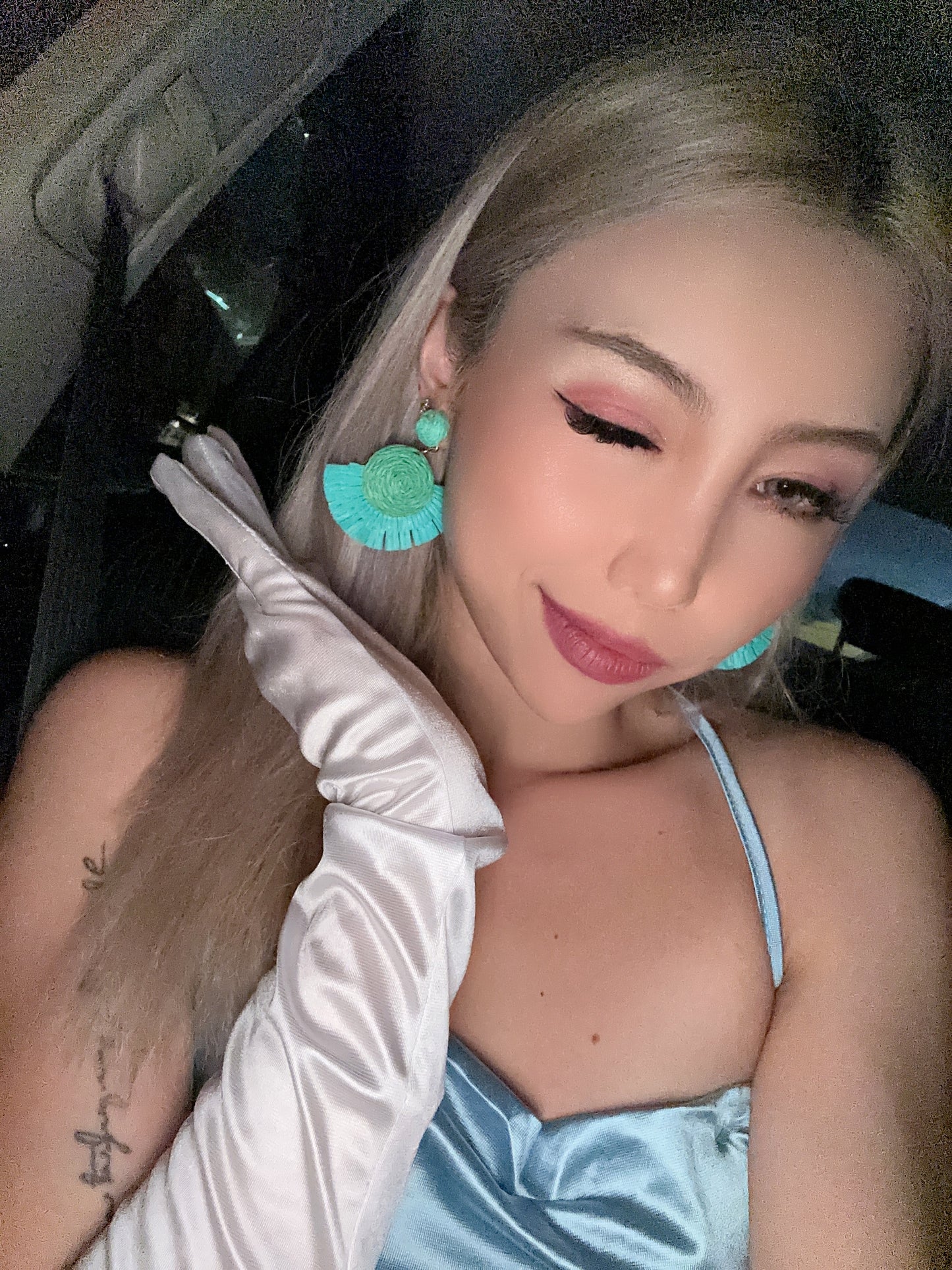 Paradise Retreat Fan-shaped Earrings